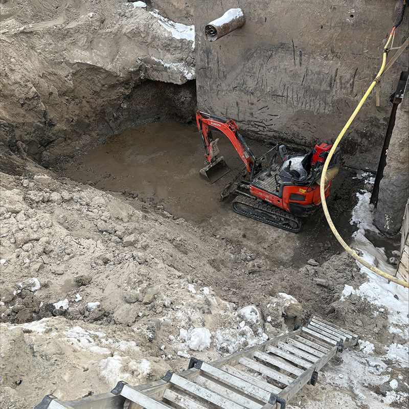 Soil decontamination Blainville