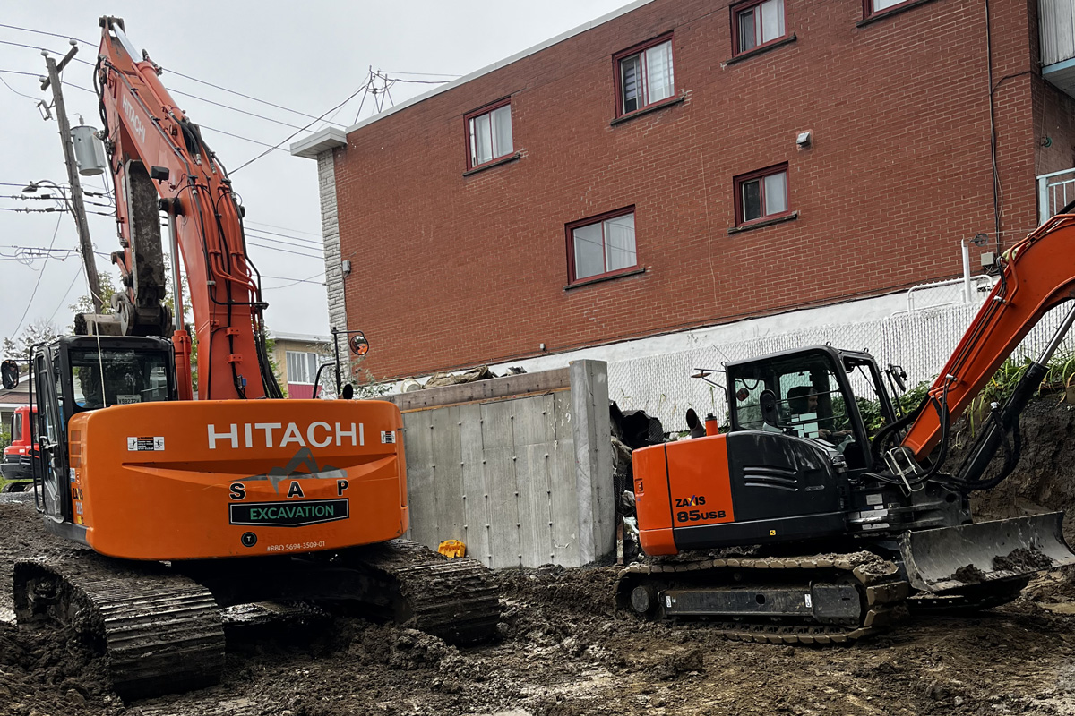 Demolition batiment Montréal Deux-Montagnes