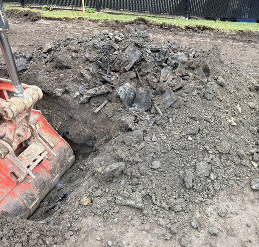 Décontamination sol Outremont