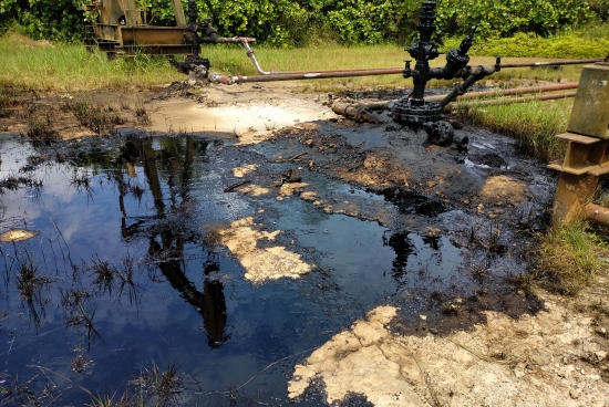 Terrain contaminé